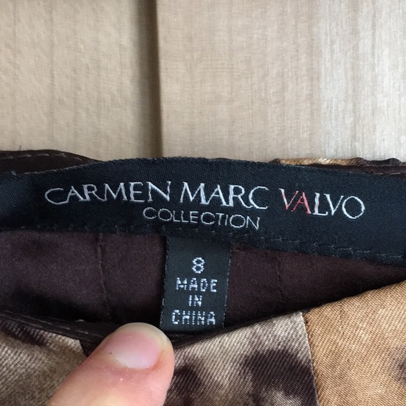 Carmen Marc Valvo | Silk & Lace Cheetah Skirt - Picture 4 of 5